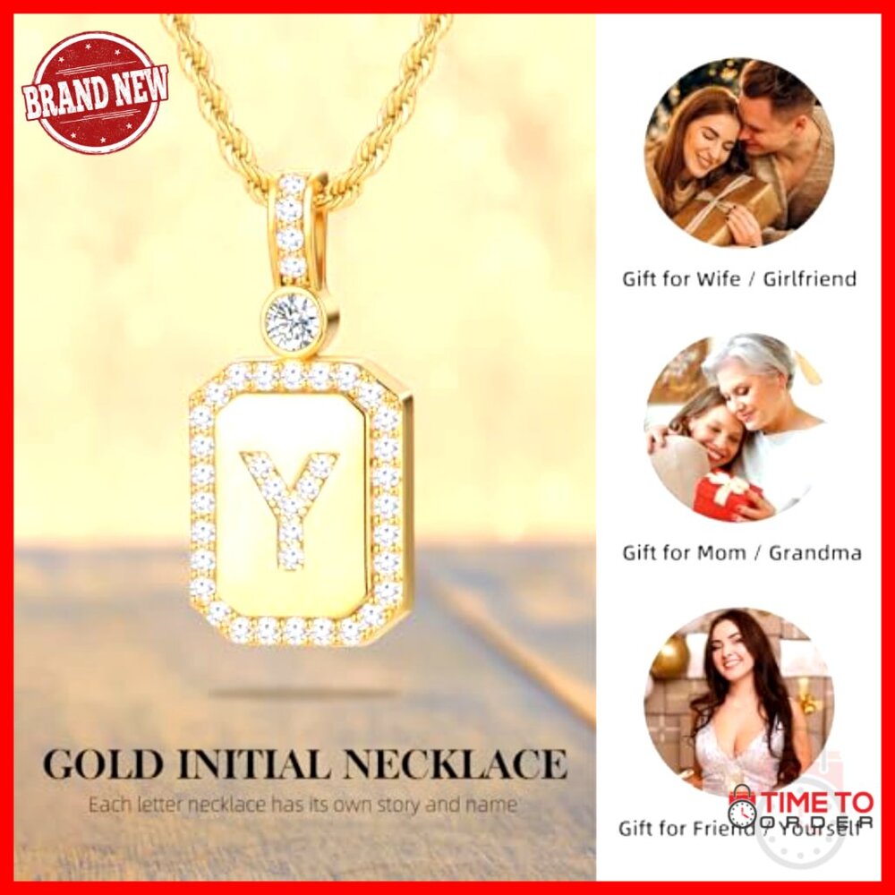 Initial Necklace Personalized Elegant Minimal Chi… - image 4